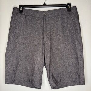 Swiss Tech Charcoal Gray Men Chino Shorts Size 34